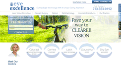 Desktop Screenshot of eyeexcellence.com